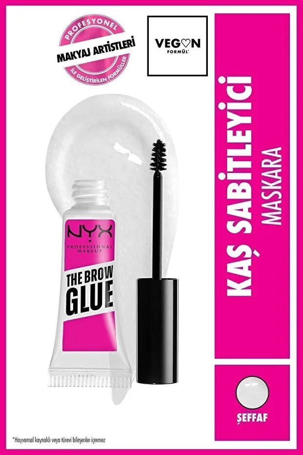 L'Oreal Paris The Brow Glue Instant Brow Styler - Transparent Eyebrow Fixing Mascara