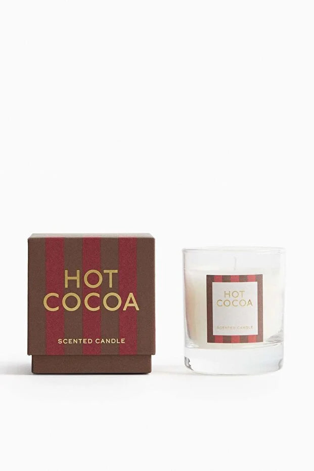 H&M Scented candle in glass holder