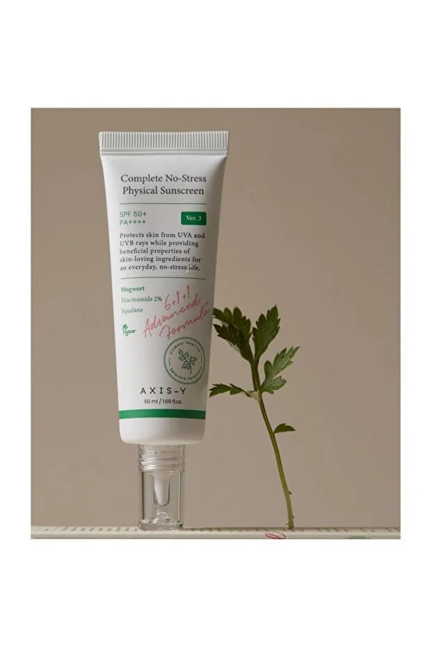 Watsons AXIS-Y Complete No-Stress Physical Sunscreen SPF50+ PA++++ Sensitive Skin Sunscreen 50 ml
