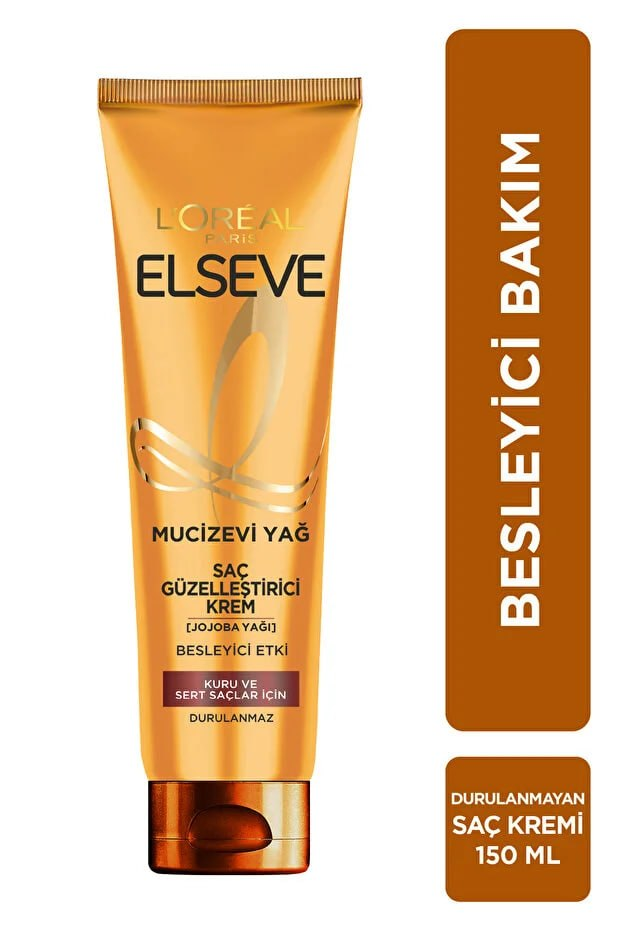 L'Oreal Paris  Miraculous Oil Hair Beautifying Cream for Dry and Hard Hair 150ml