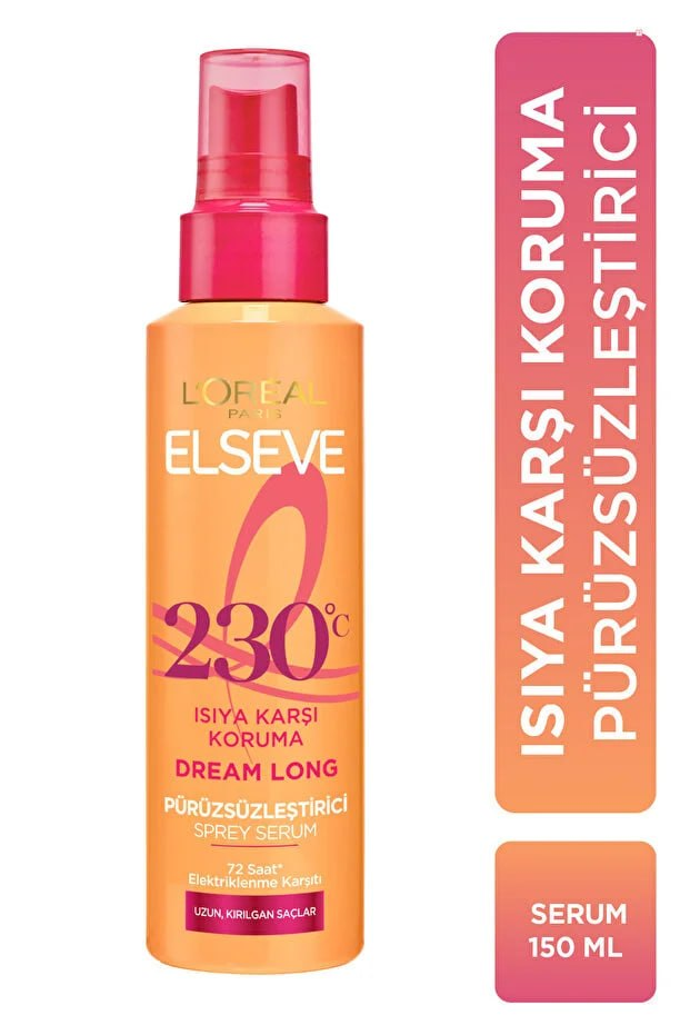 L'Oreal Paris Dream Long Heat Protective & Smoothing Spray Serum 150 ml