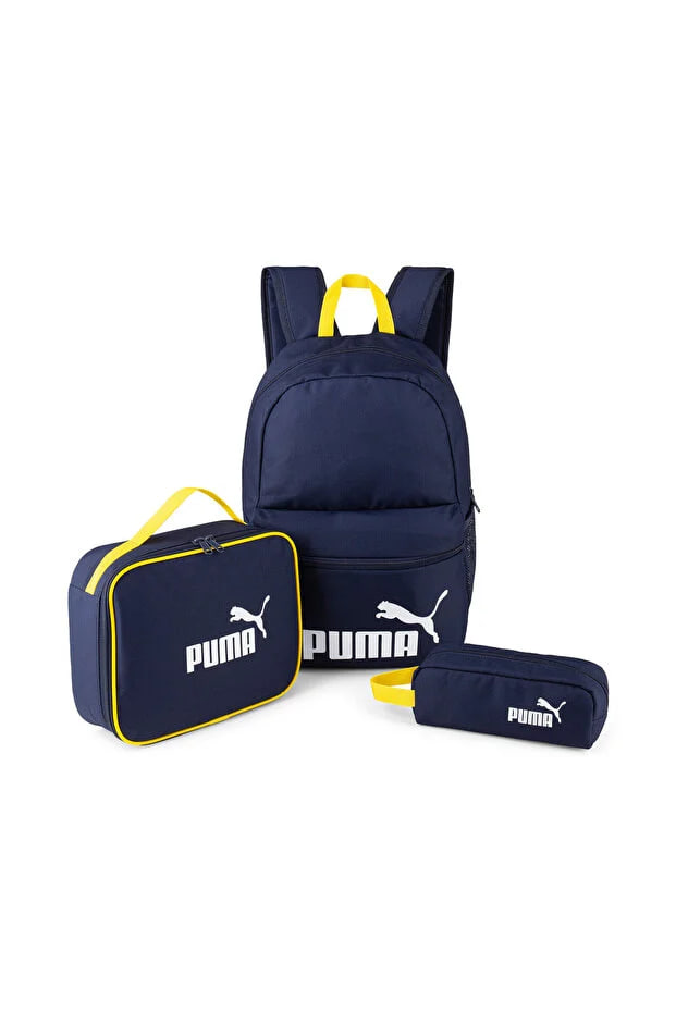 Puma Lunch Bag and Backpack Set - Blue