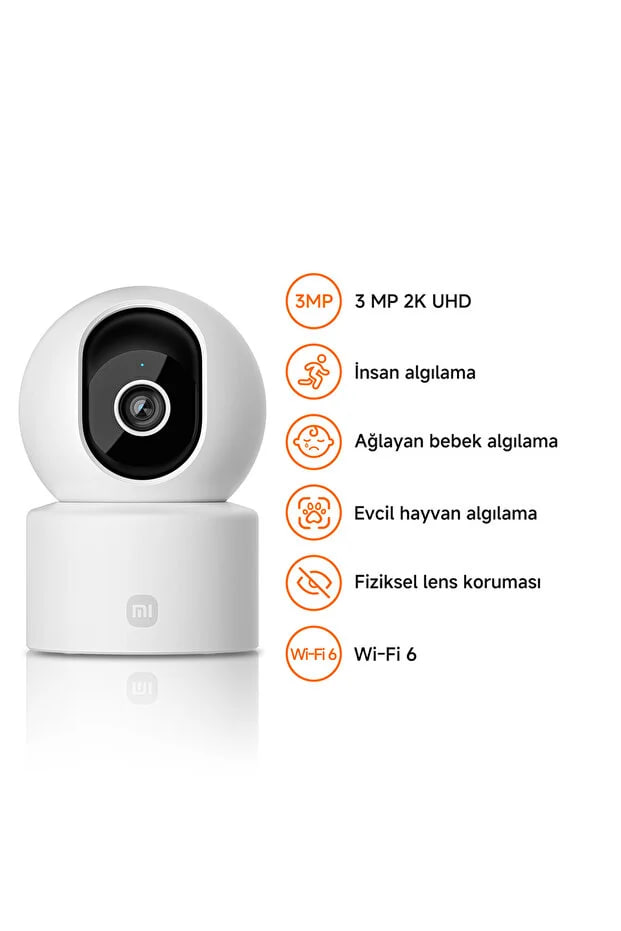Xiaomi Smart Camera C302 - Smart Home Camera (Xiaomi Turkey Guaranteed