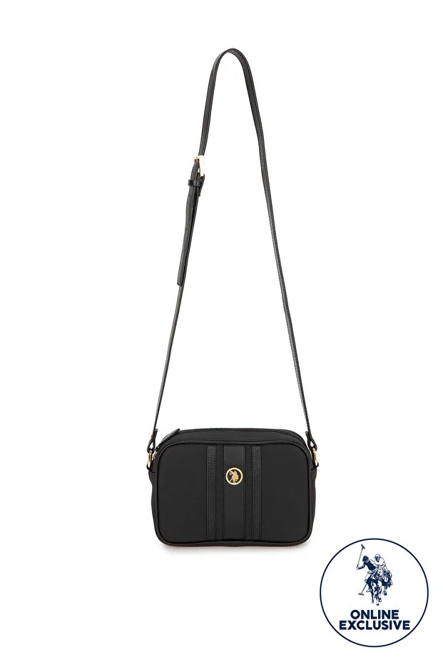 U.S. Polo Assn. Black Black Women's Messenger Bag Us8003 Online Exclusive