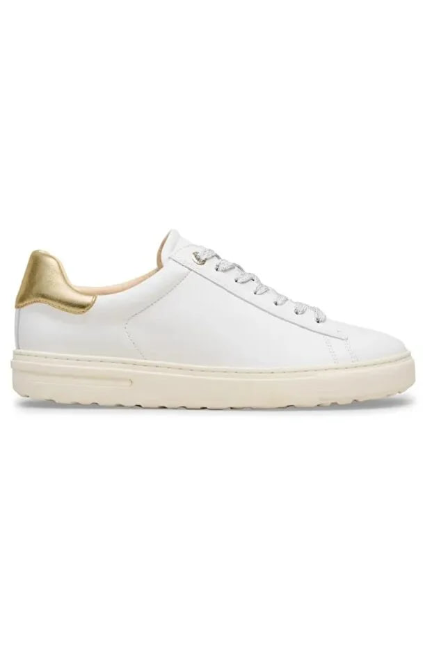 Birkenstock Bend Low Metallic LENA White / Met. Gold