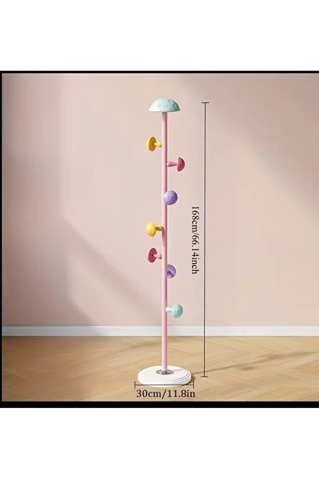 DEKOBERA Children's Room Nursery Hanger Rack. Monteseri Scandinavian Model.