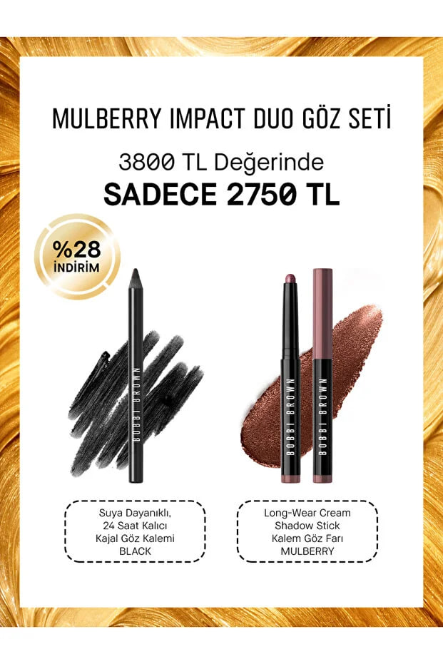 Bobbi Brown Mulberry Impact Duo Eye Set