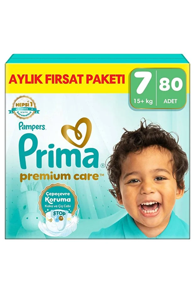 Prima Baby Diaper Premium Care Size 7 80 Pieces Monthly Opportunity Package