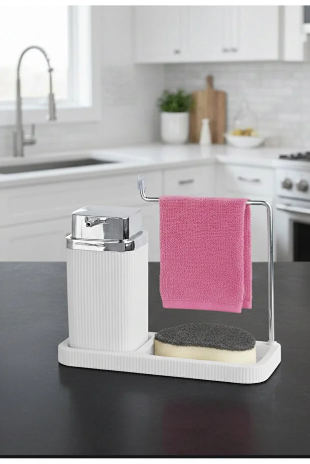 Kitchen Life Kare Mina Sink Organizer White