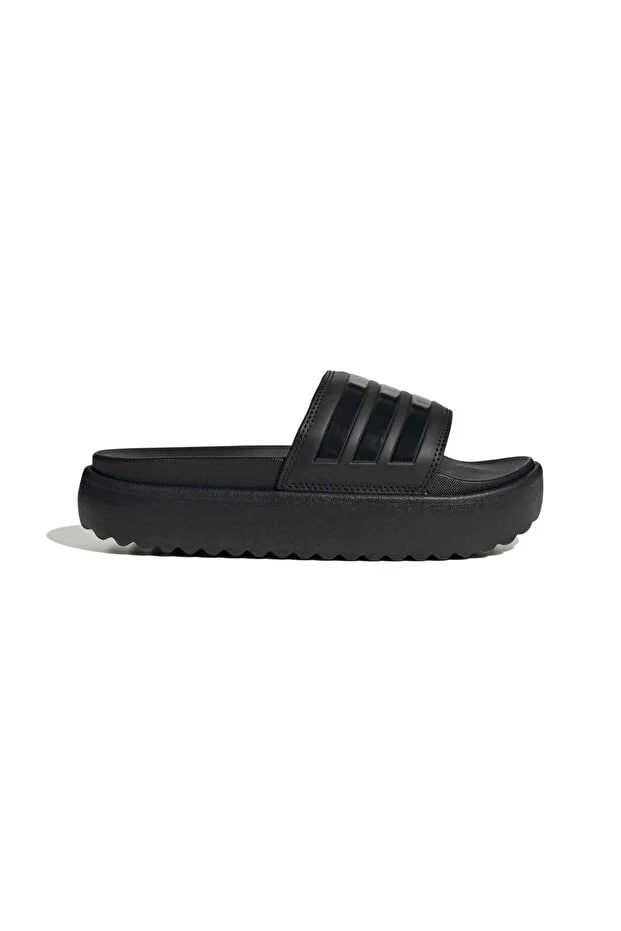 Adidas Women's Adılette Platform Slippers Black Hq6179