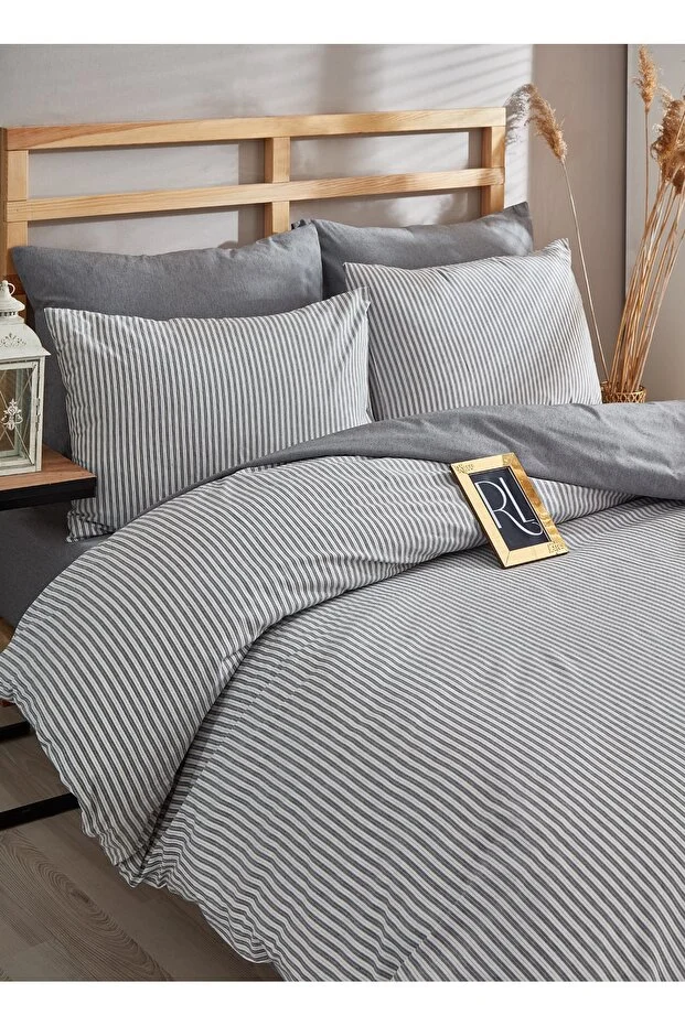Ricco Lifes Zebra Organic Duvet Cover Set Double Size (Without Sheet)