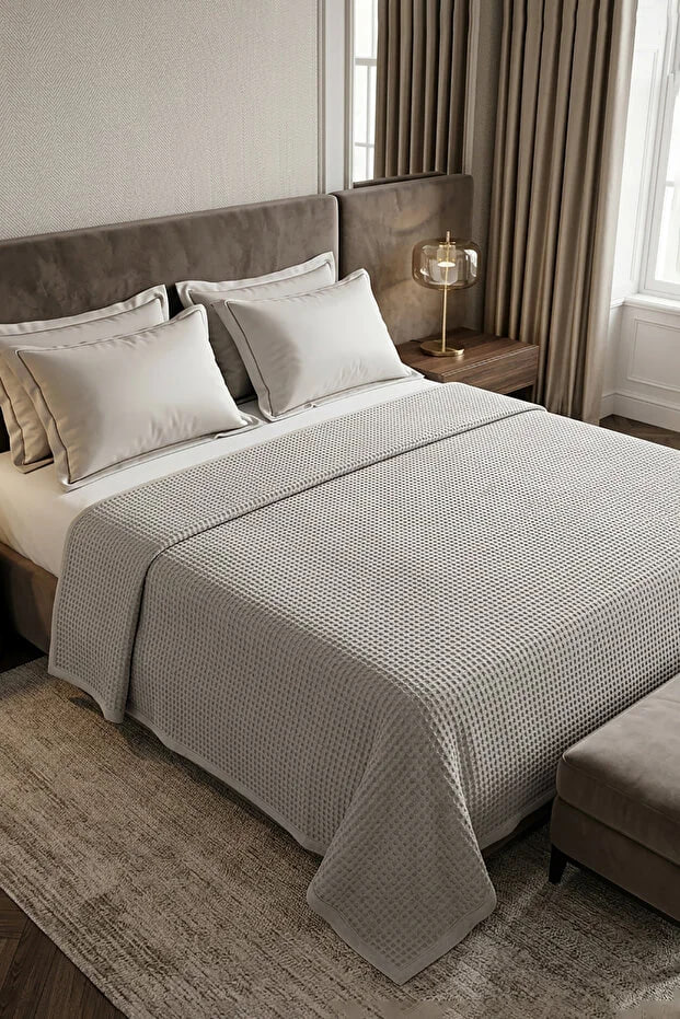 Decomia Home Puresoft Cotton Pique Breathable Comfort Series Double Size