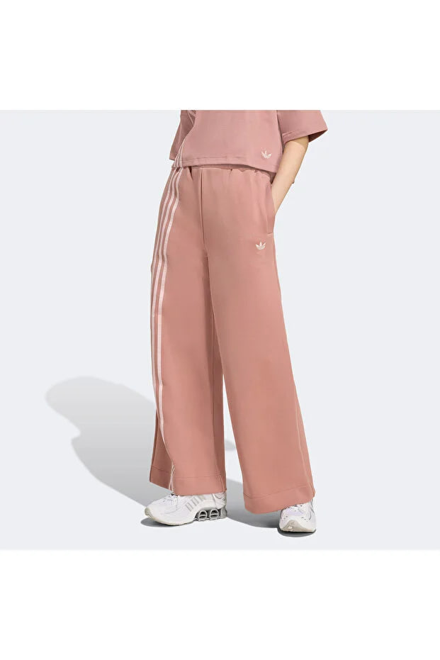 Adidas  Off Placed 3 Bant Wide Women's Pink Sweatpants