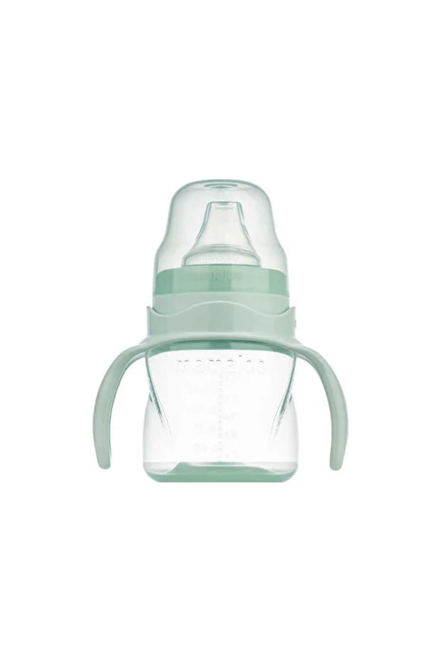 Mamajoo Anti-Colic Non-Spill Drinking Cup 160 ml Powder Green, 6 Months+