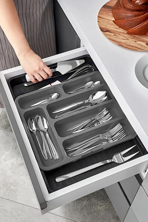 Drawer Extendable Sliding Dish 35cm - Drying Basket