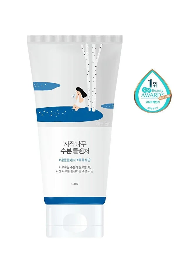 Watsons Round Lab Birch Juice Moisturizing Cleanser (KORENDY) Dead Skin Remover with Birch & Mugwort Extract 150ml