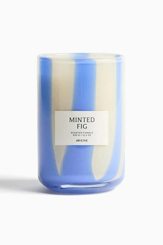 H&M Scented candle in glass holder
