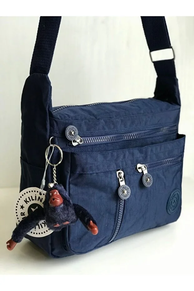 Klinkır Kılinkır Messenger Bag Multi-Pocket Cross Strap Rain Resistant Fabric