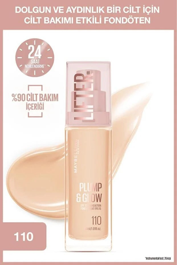 L'Oréal Paris Lifter Brightening Foundation Containing Niacinamide and Hyaluronic Acid