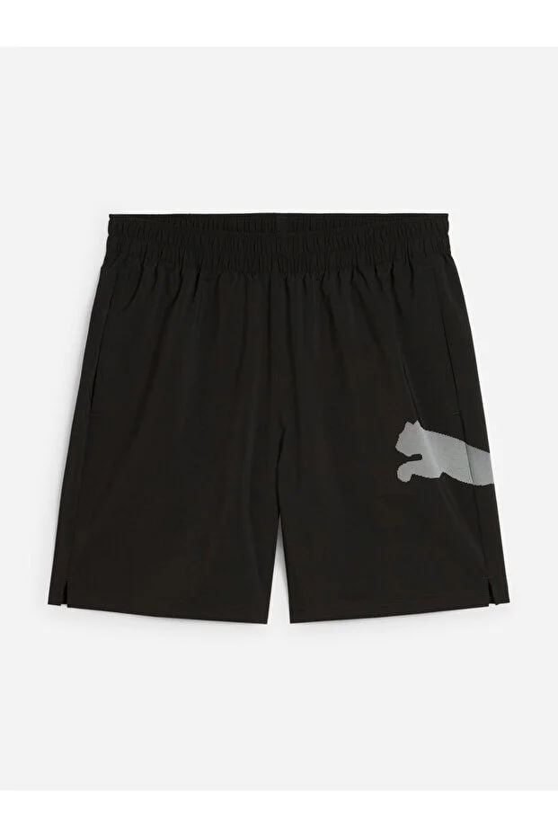 Puma Logo Print Shorts for a Sporty Look