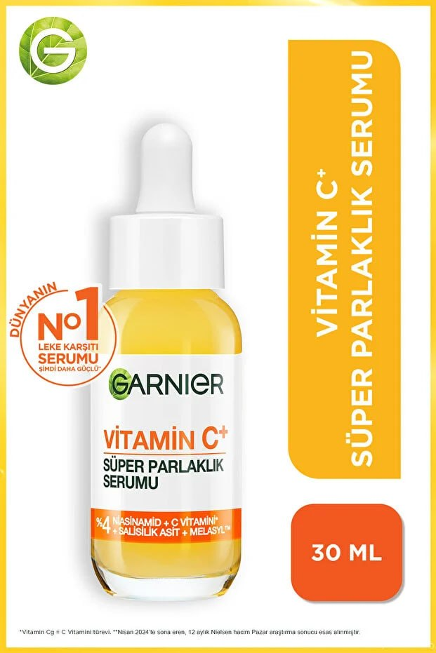 L'Oreal Paris Vitamin C+ Super Brightness Facial Serum 30ml (Niacinamide, Salicylic Acid, Melasyl) Brightening Serum