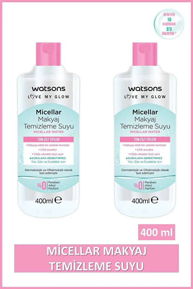 Watsons Micellar Perfect Makeup Remover Water * 2 Pieces