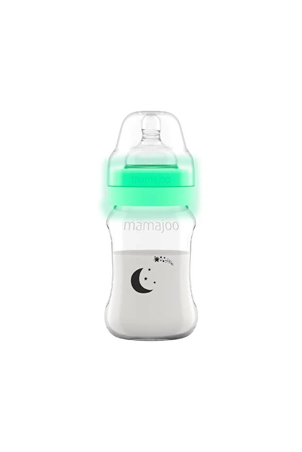 Mamajoo Night & Day Anti-Colic Baby Bottle 270 ml 6 Months+ | Medium Flow