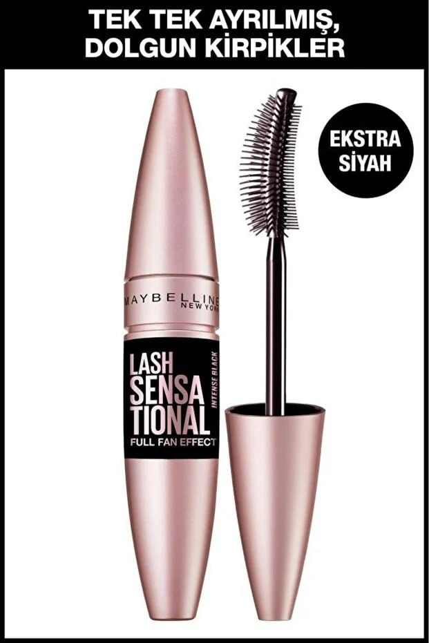 L'Oreal Paris Lash Sensational Intense Black Mascara with Fan Effect - Extra Black