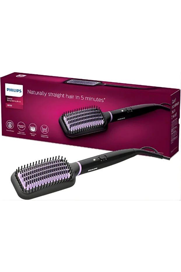 Philips BHH880 Heated Hair Straightening Brush with ThermoProtect Technology