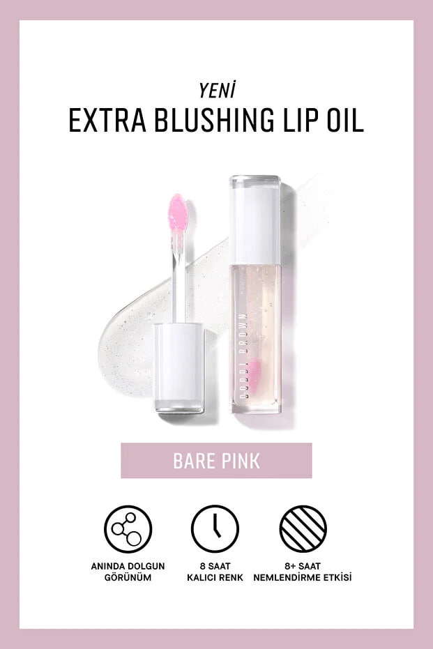 Bobbi Brown Extra Blushing Lip Oil Moisturizing Tinted Lip Oil - Bare Pink