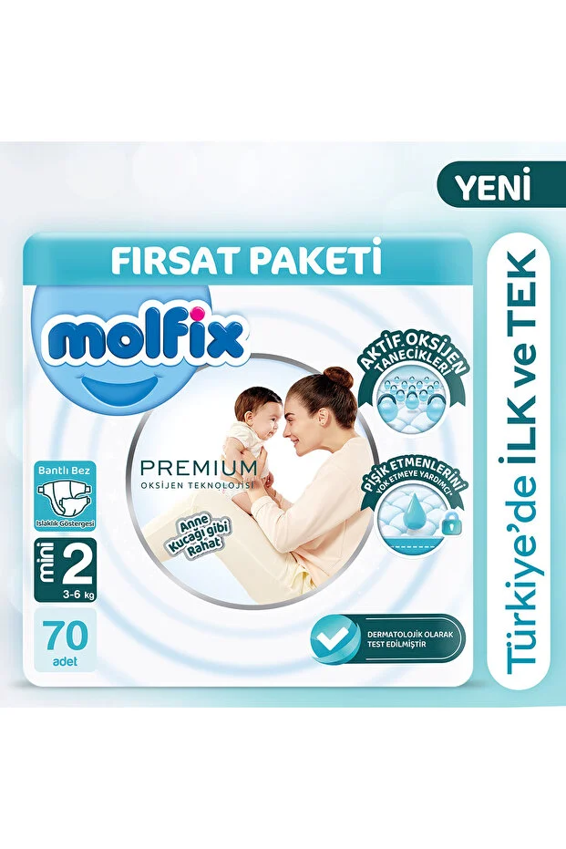 Molfix Premium Opportunity Package 2 Sizes 70 Pieces