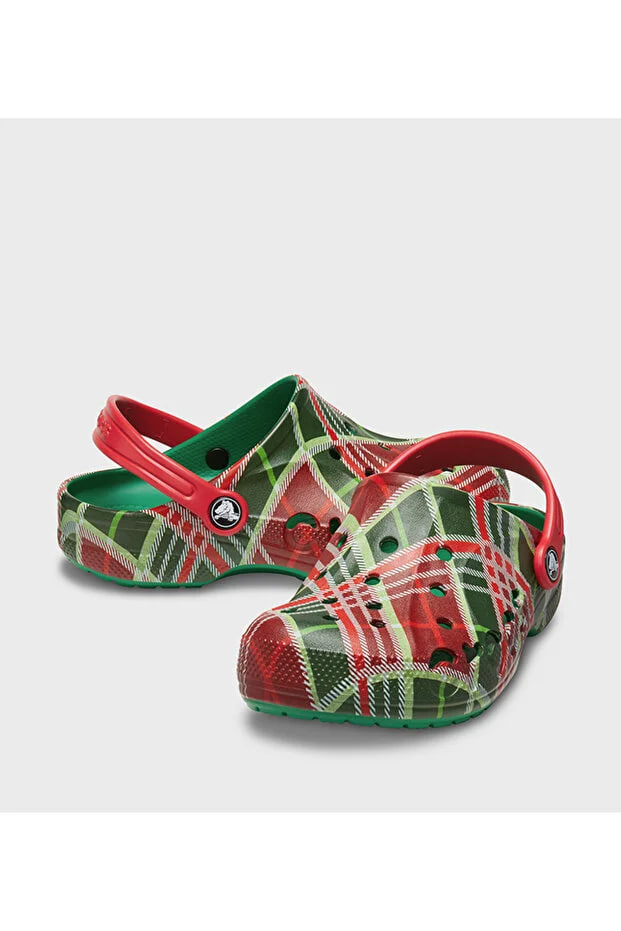 Crocs Baya Holiday Plaid